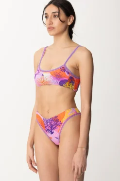 Me Fui Bikini a Top con Stampa SeashellFANTASIA