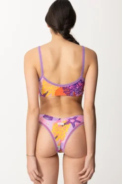 Me Fui Bikini a Top con Stampa SeashellFANTASIA