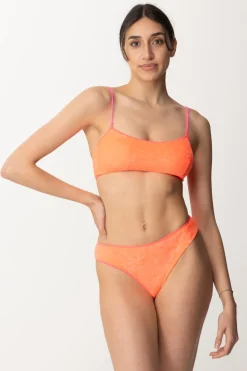Me Fui Bikini a Top In Ciniglia con Slip FissoFUXIA