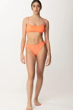 Me Fui Bikini a Top In Ciniglia con Slip FissoFUXIA