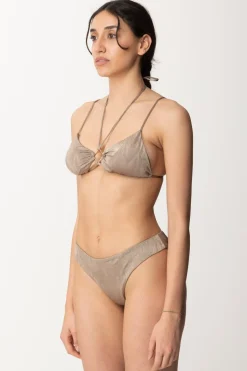 Me Fui Bikini a Triangolo con Accessorio Al SenoLIGHT BROWN