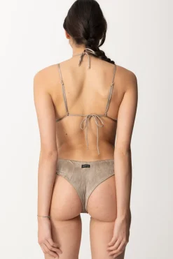 Me Fui Bikini a Triangolo con Accessorio Al SenoLIGHT BROWN