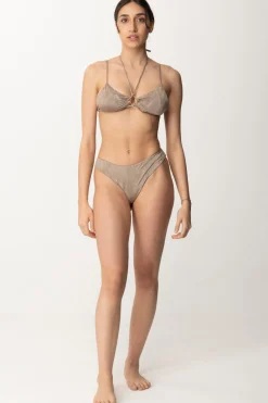 Me Fui Bikini a Triangolo con Accessorio Al SenoLIGHT BROWN