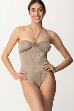 Me Fui Monokini con Accessorio Al SenoBROWN