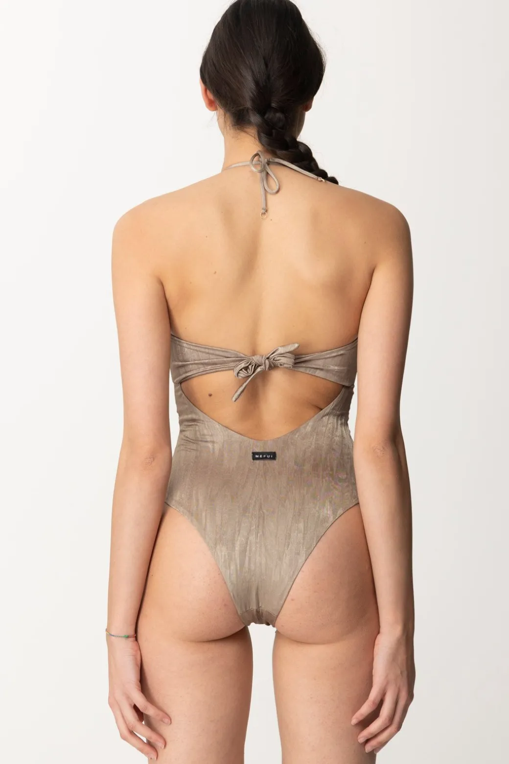 Me Fui Monokini con Accessorio Al SenoBROWN