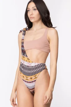 Me Fui Monokini con Stampa MulticolorFANTASIA
