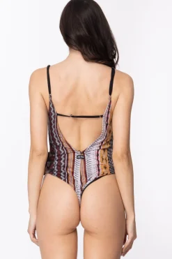 Me Fui Monokini con Stampa e VolantFANTASIA
