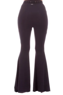 Me Fui Pantaloni a Zampa con PassamaneriaBLACK