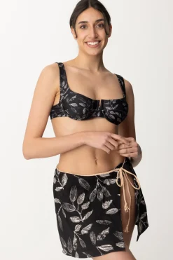 Me Fui Pareo Stampa Foglie con LaccettiFANTASIA