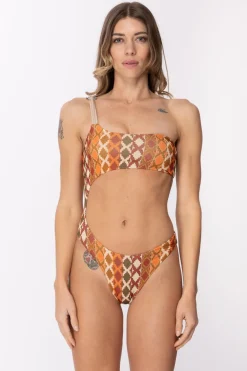 Me Fui Trikini Monospalla con Oblò LateraleFANTASIA