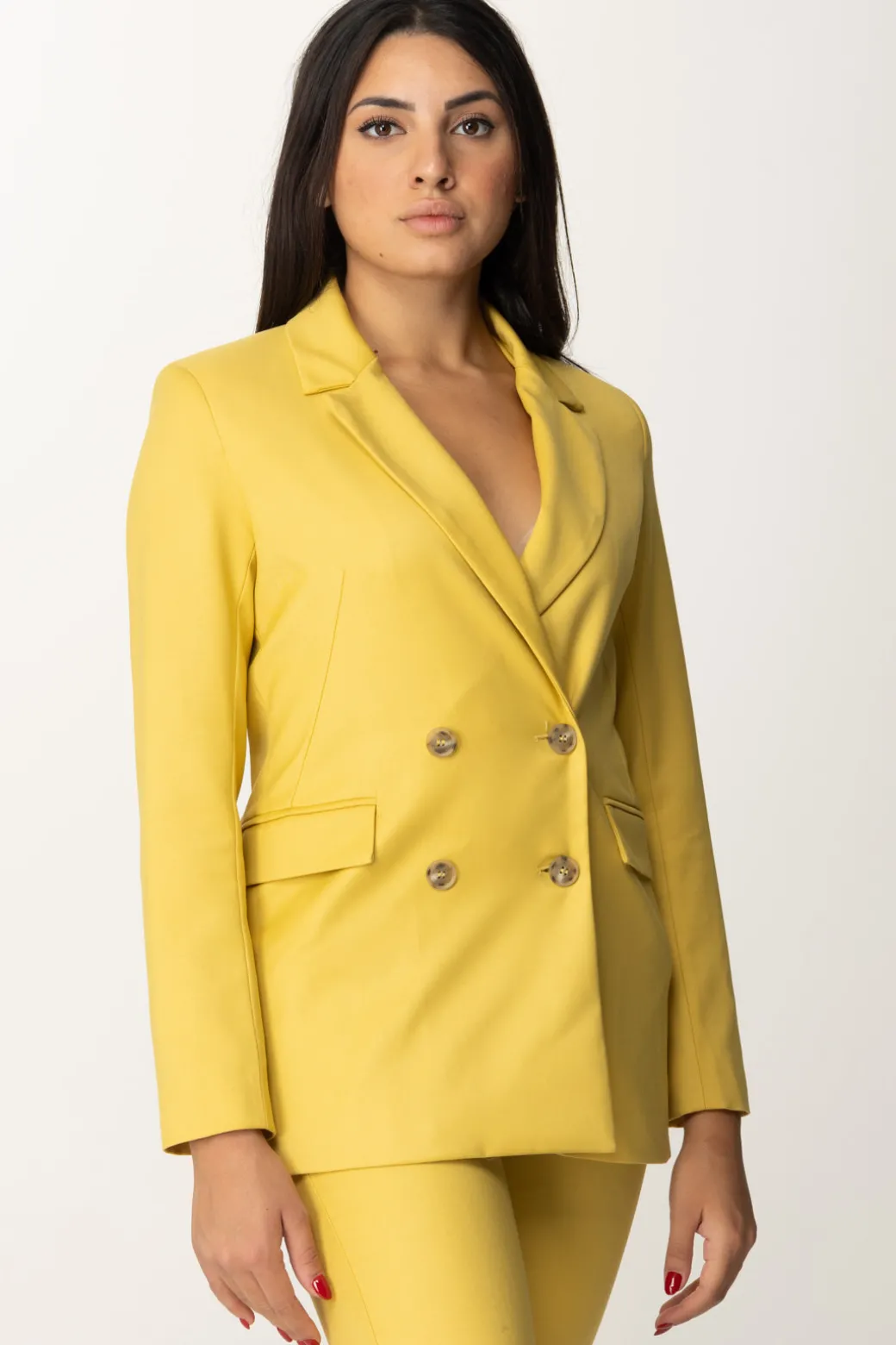 Meme Road Blazer Doppio PettoBLONDE