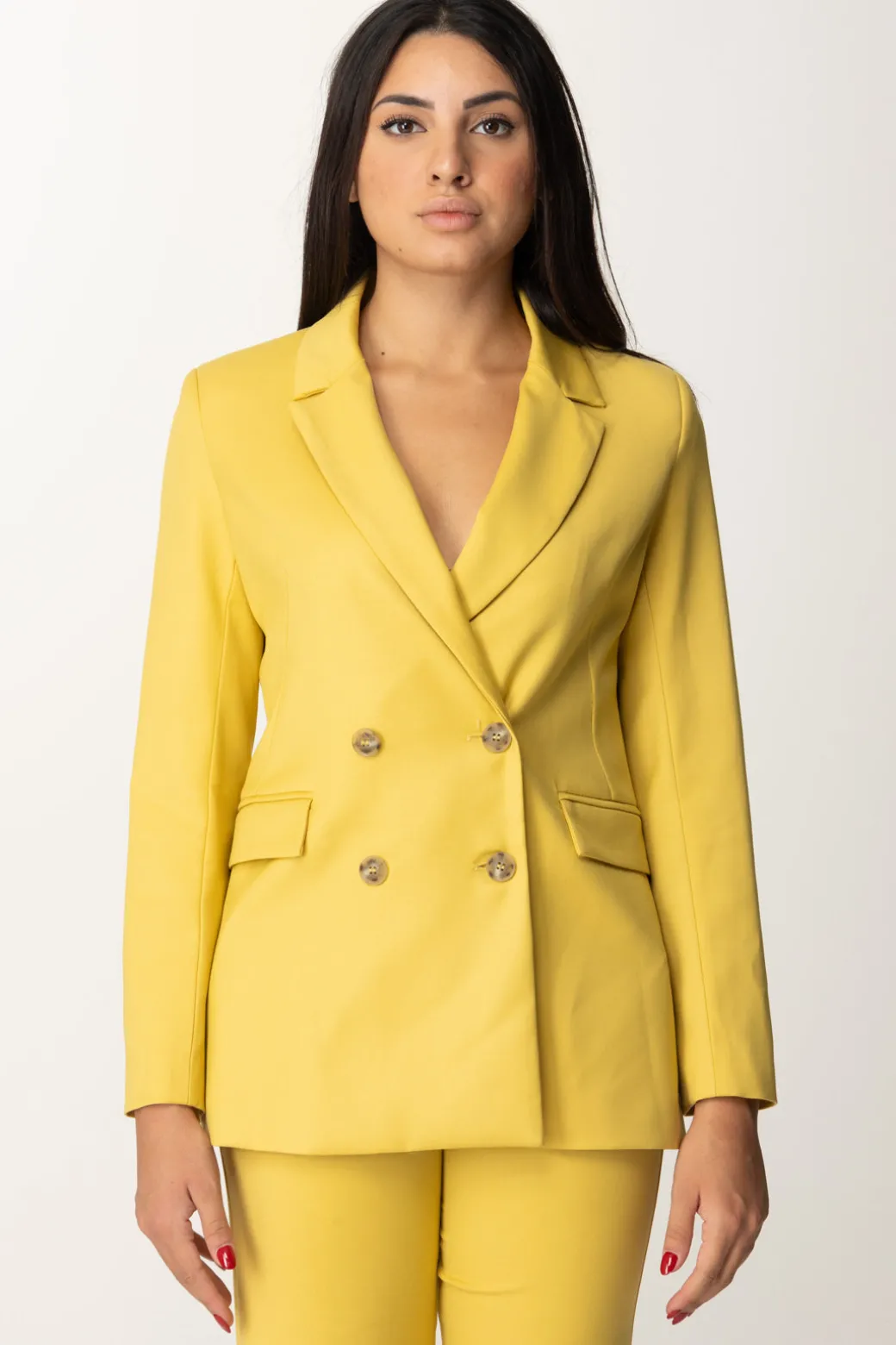 Meme Road Blazer Doppio PettoBLONDE