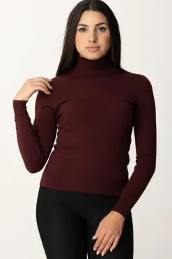 Meme Road Maglia Basica DolcevitaMELANZANA