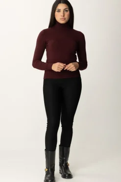 Meme Road Maglia Basica DolcevitaMELANZANA