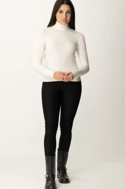 Meme Road Maglia Basica DolcevitaPANNA