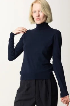 Meme Road Maglia Basica DolcevitaNAVY