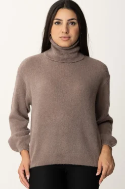 Meme Road Maglione Basico DolcevitaFANGO