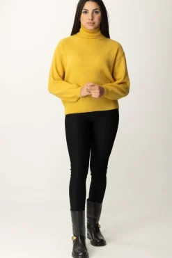 Meme Road Maglione Basico DolcevitaBLONDE