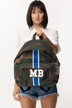 Mia Bag Zaino CamouflageCAMOUFLAGE - BANDA BLU E BIANCA