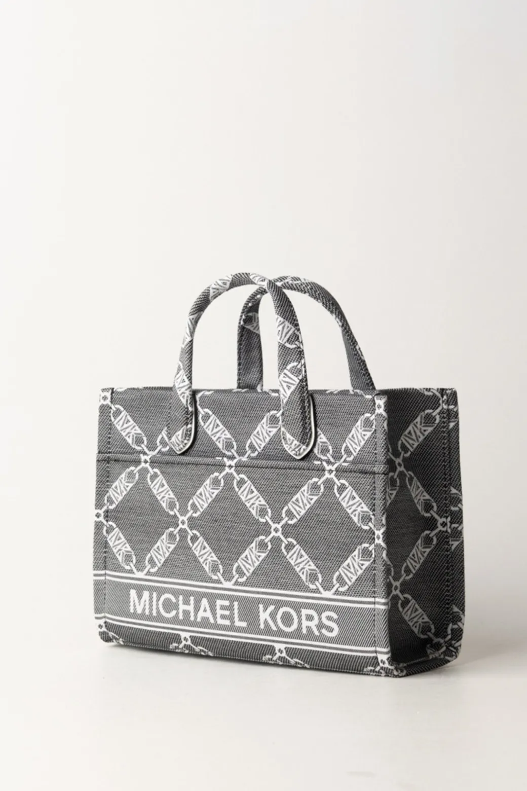 Michael Kors Borsa Tote Gigi PiccolaBLK/OPTICWHT