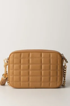 Michael Kors Camera Bag with TasselPALE PEANUT