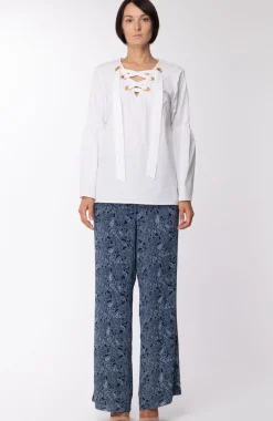 Michael Kors Pantaloni In Georgette con Fantasia PaisleyFANTASIA