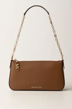 Michael Kors Pochette Media In Pelle con LogoLUGGAGE