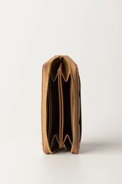 Michael Kors Portafogli Small In Pelle TrapuntataPALE PEANUT