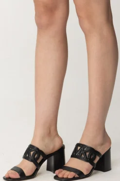 Michael Kors Sandali Mules Alma con LogoBLACK