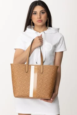 Michael Kors Tote Bag con Stampa LogoPALE PEANUT