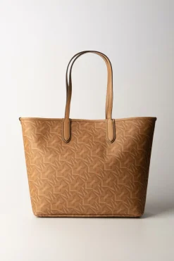 Michael Kors Tote Bag con Stampa LogoPALE PEANUT