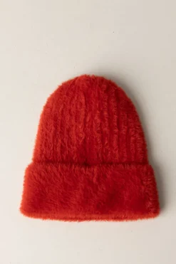 Montereggi Berretto In Maglia con LogoROSSO