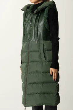 Montereggi Gilet Lungo ImbottitoCIPRESSO
