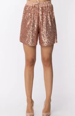 Motel Shorts con PaillettesROSA