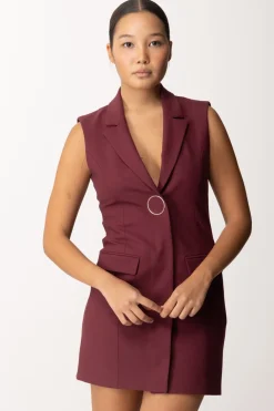 Patrizia Pepe Abito Blazer SmanicatoPLUM ELIXIR