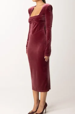 Patrizia Pepe Abito In VellutoPLUM ELIXIR