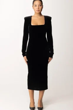 Patrizia Pepe Abito In VellutoNERO