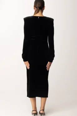 Patrizia Pepe Abito In VellutoNERO