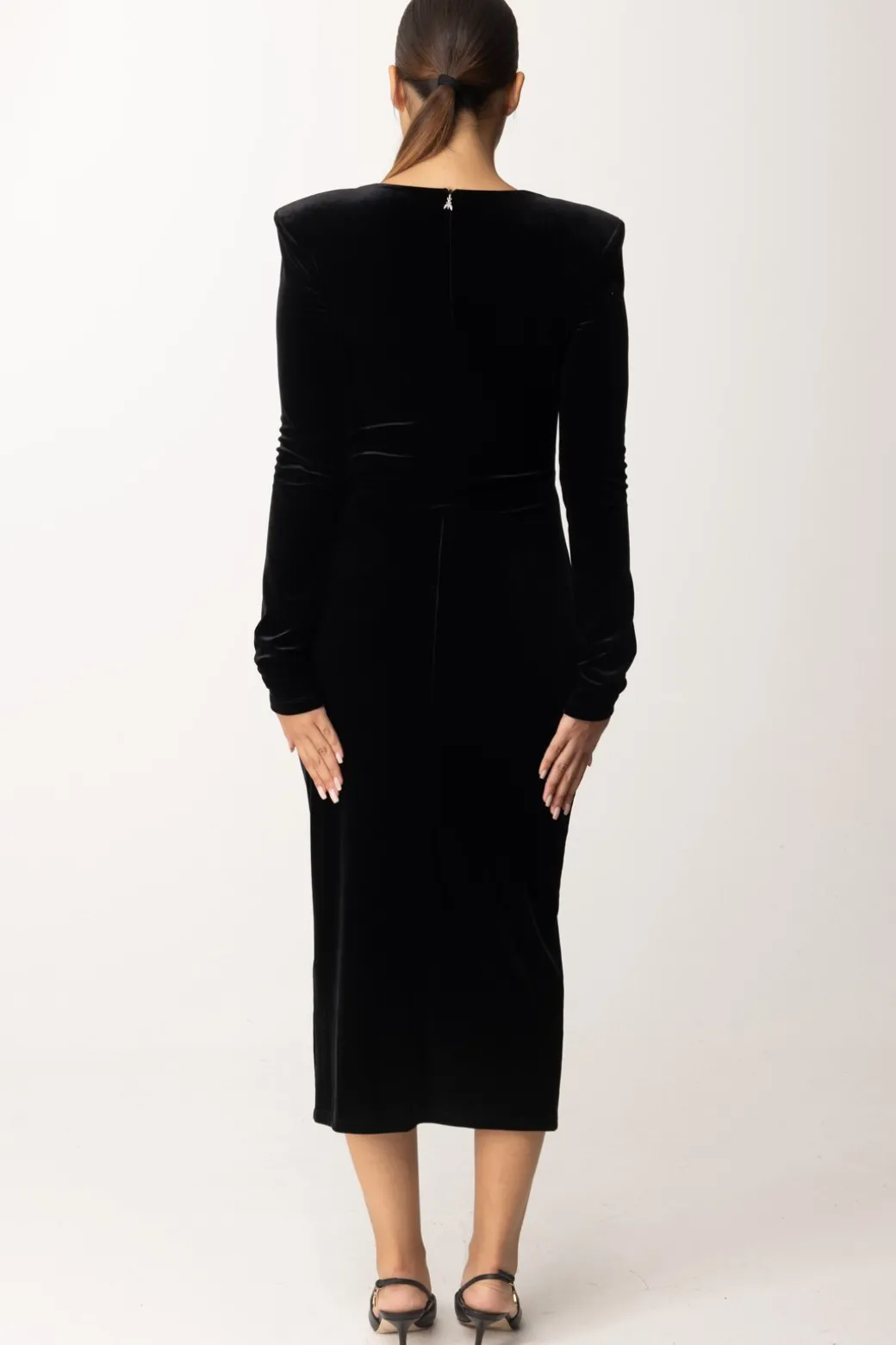 Patrizia Pepe Abito In VellutoNERO