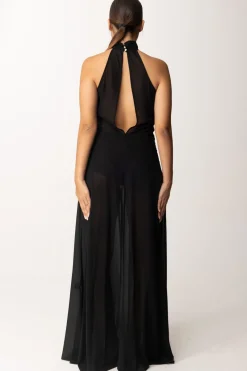 Patrizia Pepe Abito Lungo Collo AltoNERO