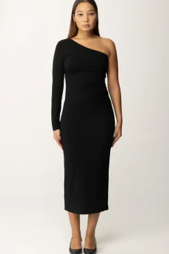 Patrizia Pepe Abito Lungo MonospallaNERO