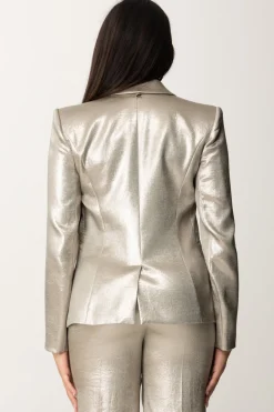 Patrizia Pepe Blazer MetallizzatoMETALLIGHTBLACKGOLD