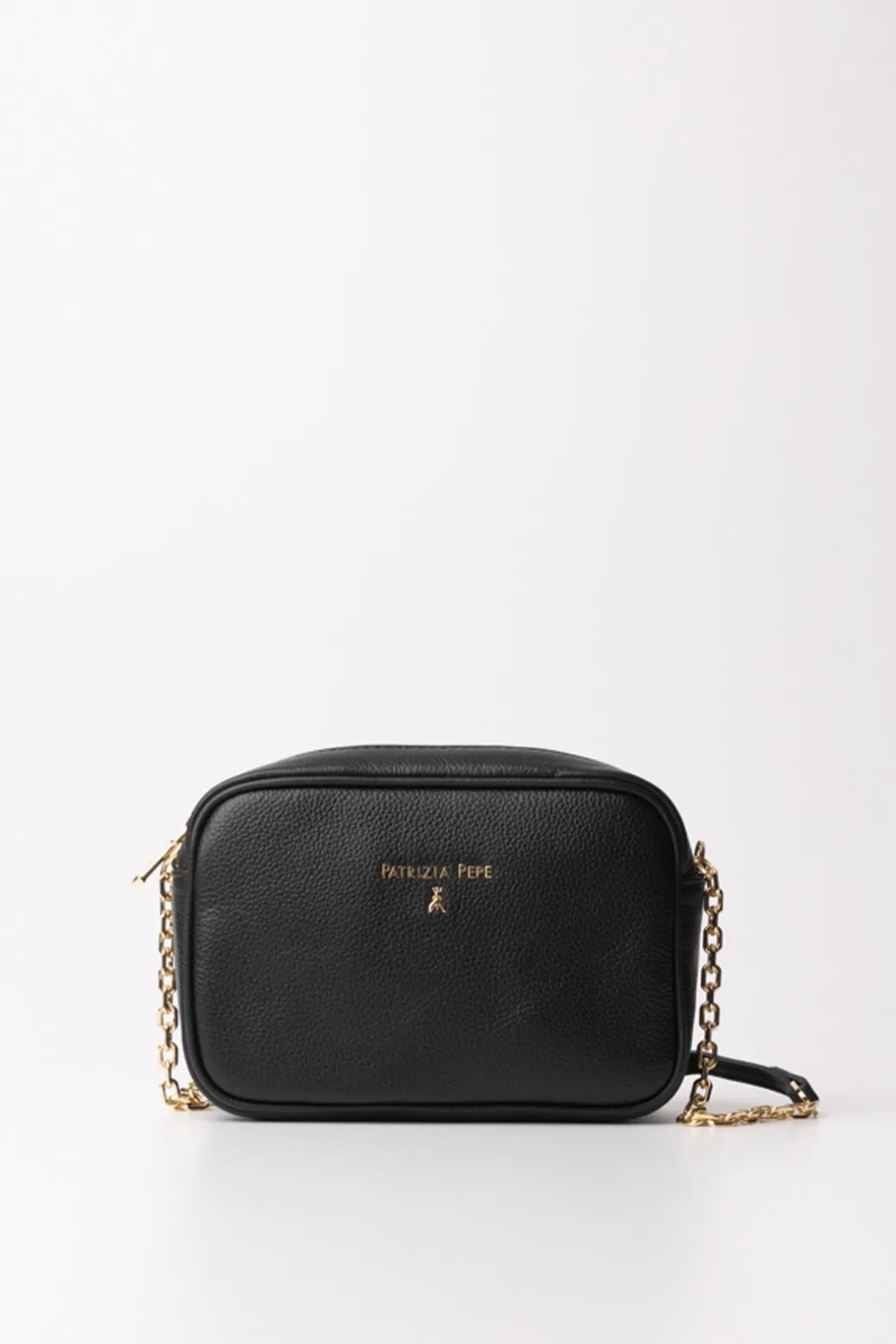 Patrizia Pepe Borsa a Tracolla Piccola Camera CaseNERO