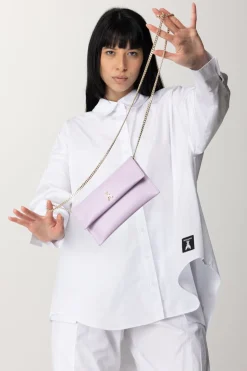 Patrizia Pepe Borsa Pochette con Logo FlyLILAC BLOOM