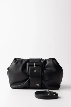 Patrizia Pepe Clutch Media con FibbiaNERO