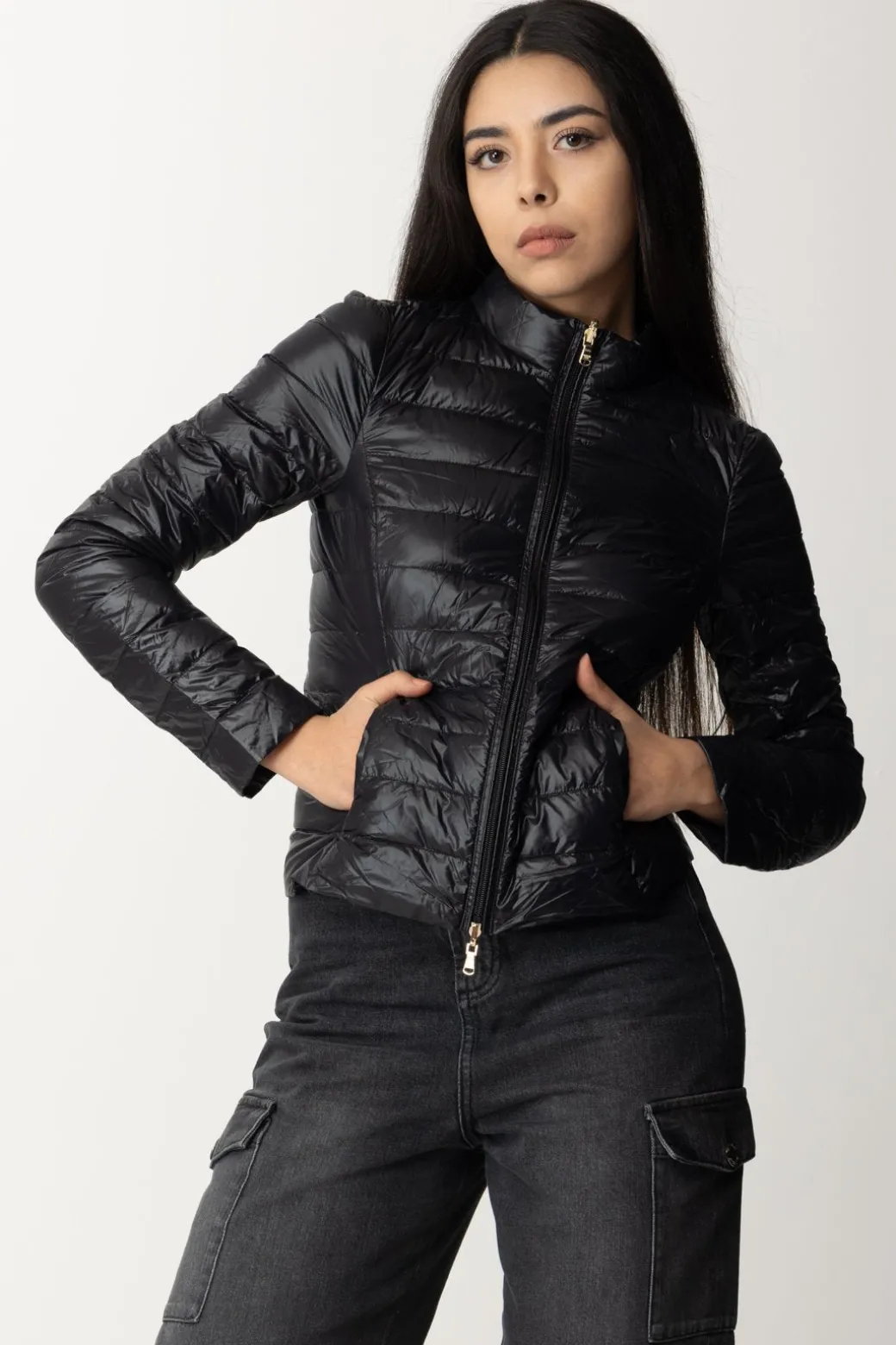 Patrizia Pepe Giubbotto PiuminoNERO