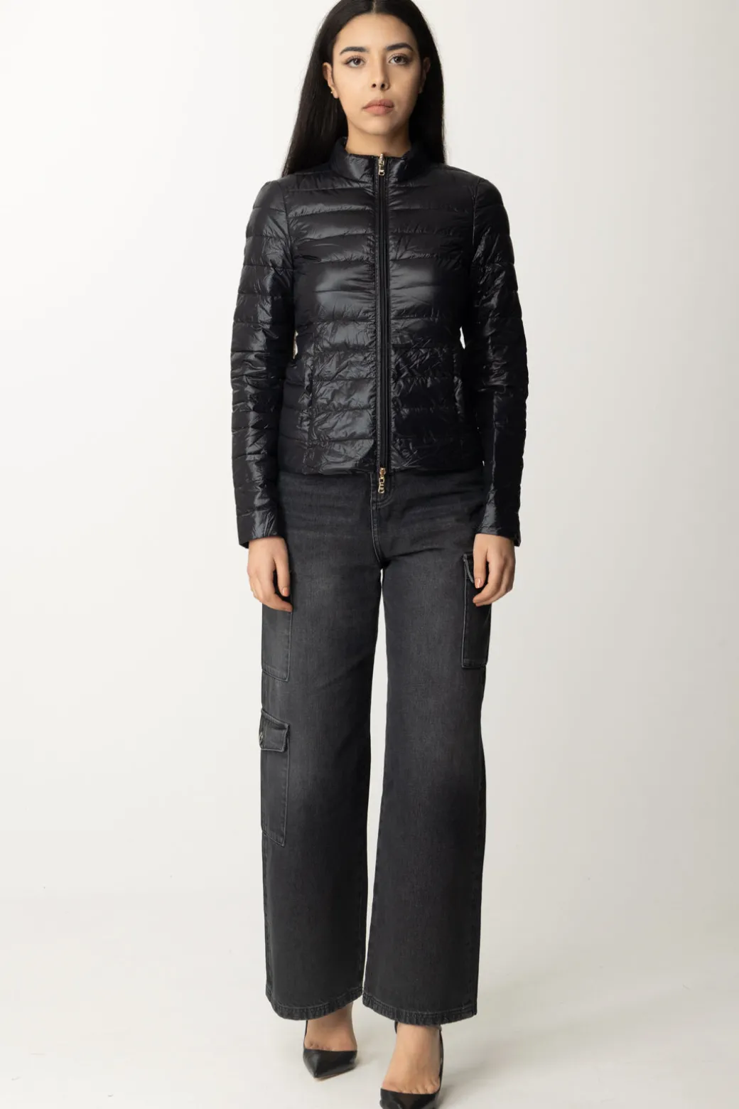 Patrizia Pepe Giubbotto PiuminoNERO