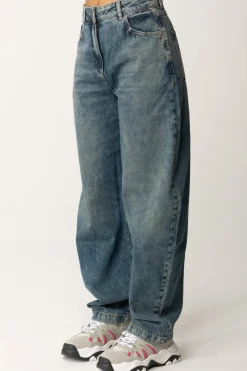 Patrizia Pepe Jeans Baggy a Vita AltaVINTAGE WASH