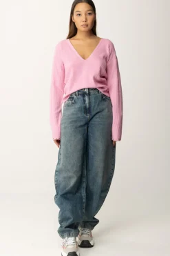 Patrizia Pepe Jeans Baggy a Vita AltaVINTAGE WASH