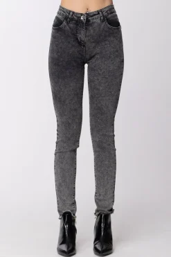 Patrizia Pepe Jeggins con Ricamo FlyACID GREY WASH